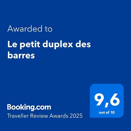 Дом отдыха Le Petit Duplex Des Barres *